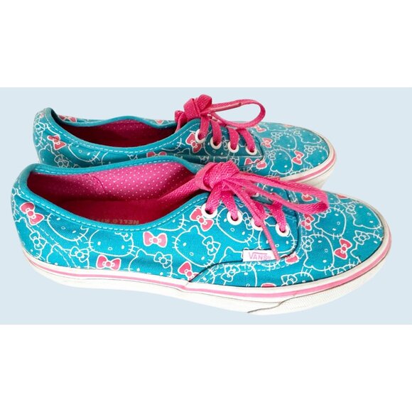 VANS x HELLO KITTY Sanrio Special Edition Low Pro Lace Up Sneakers Sz 7 - Picture 5 of 8